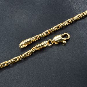 Dubai Wholesale Fashion Jewelry 18K <b>Gold</b> <b>Plated</b> Link <b>Chain</b> Necklace Women - Product Image 3