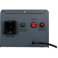 Stabilisateur de tension monophasé SVC 3000VA fabriqué en usine, 220V avec protection contre les surtensions/surintensités et efficacité de 98%
