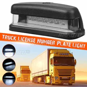 Luce targa a LED targa posteriore lampada rimorchio camion lampada 10-30V E11 Caravan VAN impermeabile