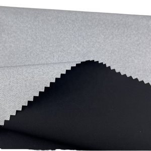 40D <span class=keywords><strong>Nylon</strong></span> Spandex 4 Way Stretch Woven Superfície Laminado Tricot Desempenho Impermeável Jaqueta Ao Ar Livre Tecido Meninas Peso Médio - Product Image 2