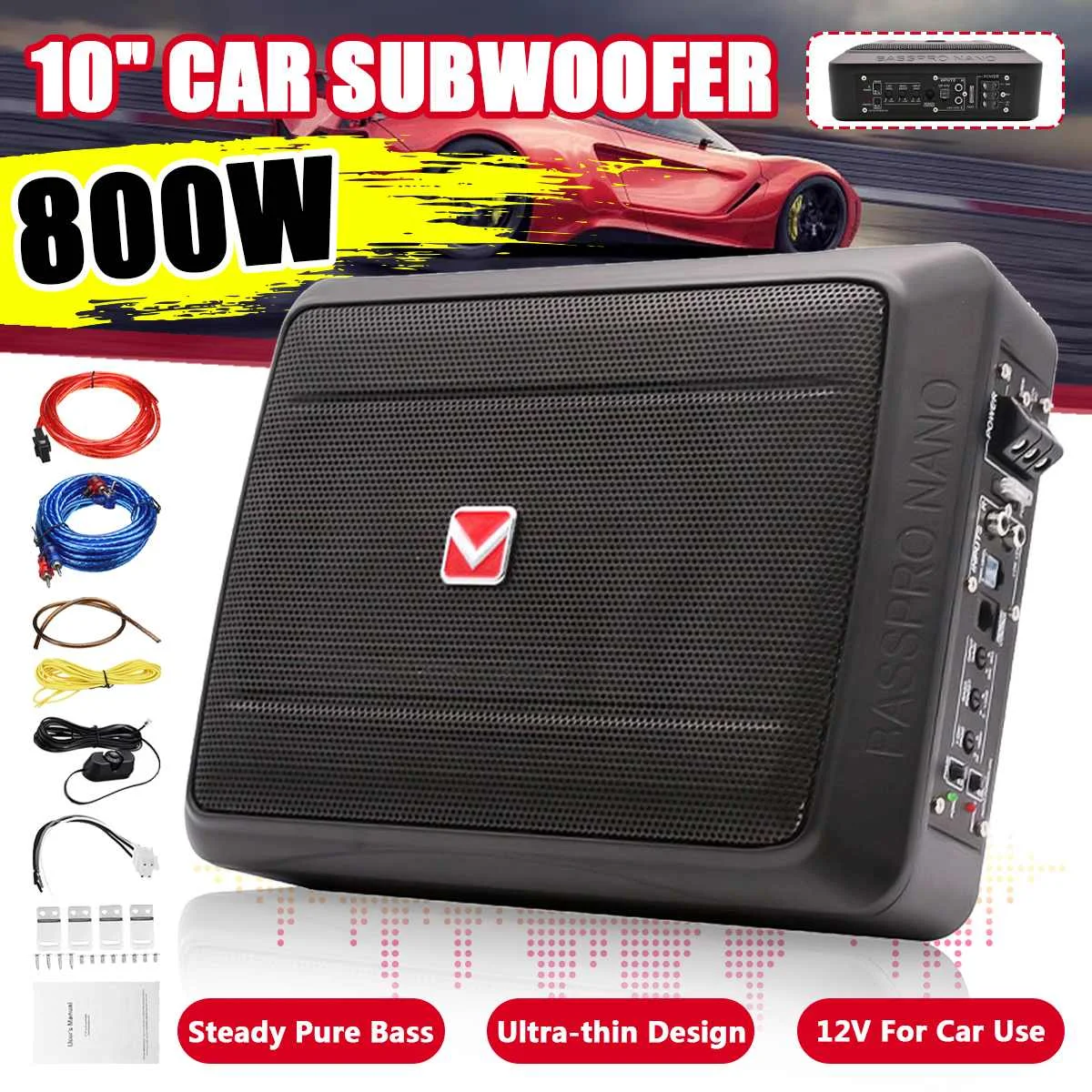 10 inch 800W