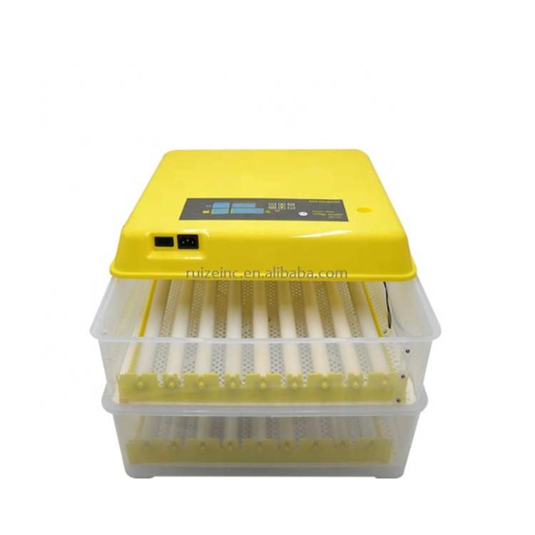 112 double puissance mini-incubateurs automatiques, incubateurs d'oeufs de caille incubateurs ménagers HT-112