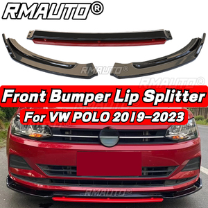 สำหรับรถยนต์ Volkswagen POLO MK5 MK6 MK7 MK8 ปี 2009-2023 POLO MK8 ลิปสปอยเลอร์กันชนหน้า ลิปดิฟฟิวเซอร์ สปอยเลอร์หลัง ลิปกันชนหลัง - Product Image 3