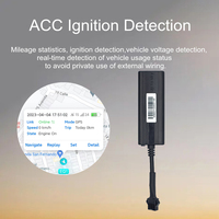 Traceur GPS Mini 2G TK003 pour Voiture Moto Véhicule Suivi en Temps Réel Coupure Moteur à Distance Étanche IP65 Plateforme et Application Gratuites