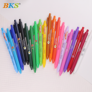 Stylo bille en plastique jaune 1,0 mm, personnalisable avec logo, impression UV multicolore, idéal pour cadeaux, promotion scolaire, bureau et entreprise - Vente en gros à prix réduit - Product Image 4