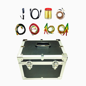 अंग्रेजी/स्पेनिश भाषाओं में निर्मित बैटरी पोर्टेबल हैंडहेल्ड 3 चरण स्वचालित ttr मीटर ट्रांसफार्मर टर्न अनुपात टेस्टर - Product Image 4