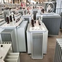 Transformateur immergé dans l'huile triphasé MingZheng S13, élévateur abaisseur 200 kVA 400 kVA 10 kV 400 V, avec changeur de tension à froid, haute performance