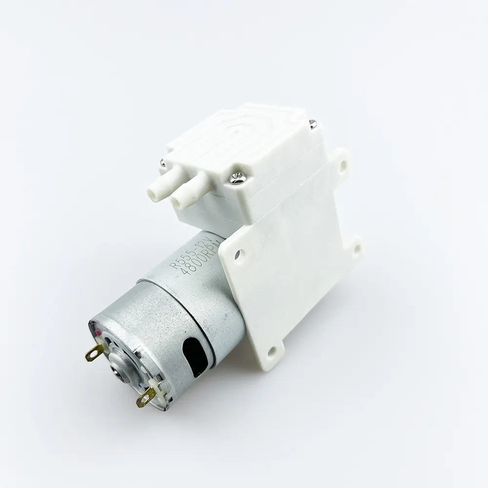 뜨거운 판매 고압 DC12V 24V 다이어프램 공기 펌프 공기 전달 및 진공 생성