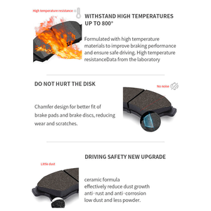 D340-7234 SP1391 425056 191698451A 1H0698451E GDB823 plaquette de frein pour <span class=keywords><strong>AUDI</strong></span> / PEUGEOT /seat IBIZA / vw GOLF - Product Image 4