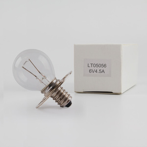 6V27w HS366 Bombilla halógena de 9 agujeros para oftalmoscopio Haag 900 930 6V 4.5A P44S lámpara de hendidura - Product Image 5