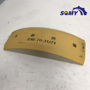 Lame <span class=keywords><strong>de</strong></span> niveleuse forgée haute résistance en gros, embout latéral pour niveleuse Komatsu GD555 GD655 GD705 23B-70-31271 - Product Image 2