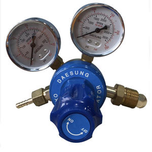 Vanne de régulation de pression en laiton, antichoc, anti-chute, manomètre régulateur pour argon, oxygène, propane et autres gaz - Product Image 4