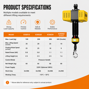 Dispositif de levage intelligent <span class=keywords><strong>pour</strong></span> <span class=keywords><strong>rail</strong></span>, chariot, axe <span class=keywords><strong>coulissant</strong></span>, chaîne, équilibreur <span class=keywords><strong>électrique</strong></span>, contrôleur LCD, télécommande, ateliers de réparation de machines - Product Image 6