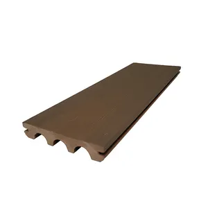 Sand-Resistant Tightly-Grained PVC Outdoor Decking That Blocks Debris