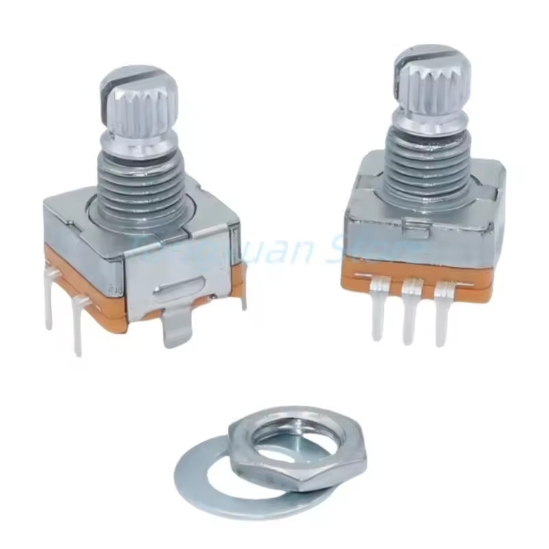 EC11 <strong>Rotary</strong> <strong>Encoder</strong> 360 Degree Code <strong>Switch</strong> 30 Position With <strong>Push</strong> Button <strong>Switch</strong> 5pin <strong>11mm</strong> Plum Shaft
