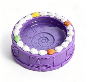 Custom Logo Wholesale Slow <b>Feeder</b> Pet Bowl Food Grade Silicone Cake Shaped Dog <b>Cat</b> Food Water Bowl Bulk - Product Image 1