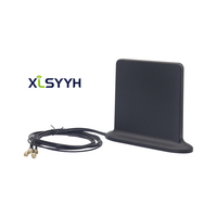 5g Nuevo producto 600-6000MHz 10DBI 5G Antena de enrutador cuatro en uno para SMA-polarización vertical de PIN interno