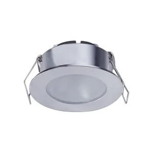 Modern Round Surface Mounted Zinc Alloy LED Ceiling Spot Downlight Fixture Frame Bulb Fixture Downlight Holder