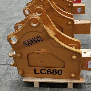Triángulo LC680 Herramienta Martillo de demolición Fábrica de herramientas para excavadora Martillo pequeño hidráulico - Product Image 6