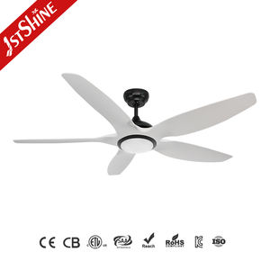 1stshine LED Ventilador de techo Rústico Ajuste de tiempo 60 "ABS Blades Fancy Ventilador de techo eléctrico - Product Image 2