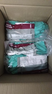 안셀 알파 텍 SOLVEX 37-175 니트릴 안전 장갑 내 화학성 - Product Image 5