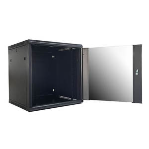 Gabinete de Red para Montaje en Pared Personalizado de 4U 6U 9U 12U 15U, Rack de Servidor de 19 Pulgadas, SPCC, Vidrio Templado, Estándar IEC297-2, IP20 - Product Image 2