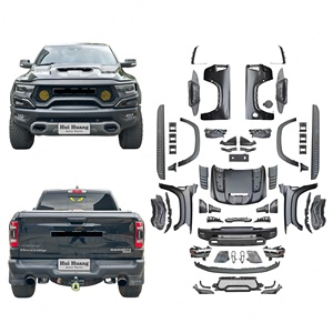 Nuevo Kit de Carrocería Modelo TRX Actualizado para <span class=keywords><strong>Dodge</strong></span> RAM 2013 2014 2015 2016 2017 2018 2019 2020 2021 2022, Piezas de Tuning para Parachoques - Product Image 1