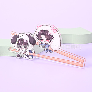 Baguettes en acrylique pour photos, accessoires personnalisés style Chibi de dessin animé pour usage intérieur - Product Image 2