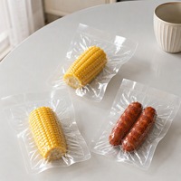 Sachet sous vide stérilisable en nylon BOPA RCPP transparent, 121-130°C, pour emballage alimentaire bouillable, plats cuisinés, en vrac
