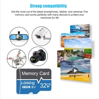 Kartu Memori Mini SD OEM Kapasitas Asli Grosir 16GB Kartu TF 32GB 64GB 128GB Kartu Memori SD untuk Kamera Ponsel