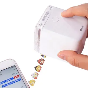 Kongten Mbrush Imprimante à main sans fil Wifi connect Smart Color Inkjet Portable Small Mini Tattoo avec cartouche