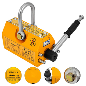 Grúas de contenedores controladas a mano de acero industrial SDF 3 veces potentes imanes de elevación magnéticos de neodimio permanentes de <span class=keywords><strong>500kg</strong></span> - Product Image 5