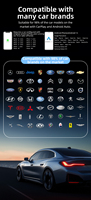 Kotak AI Android 13 RK3528 Smart Carplay Nirkabel Berkinerja Tinggi 4+32G dengan Garansi 1 Tahun untuk Navigasi, Musik, dan Panggilan Telepon