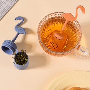 En gros, infuseur à thé créatif en silicone en forme de feuille de thé et de cône de pin, <span class=keywords><strong>produits</strong></span> ménagers de cuisine - Product Image 2