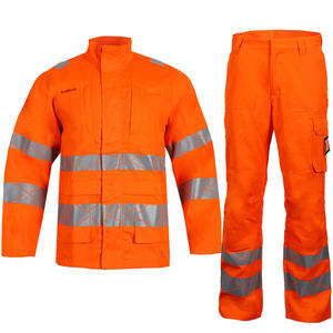 Vêtements de travail ignifuges Xinxiang Flame Retardant Workwear Xk 038, vêtements de sécurité réfléchissants pour mineurs, conformes aux normes EN11611, EN11612, EN1149 5 - Product Image 1