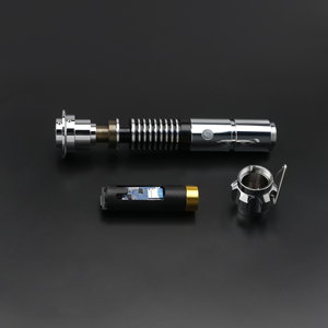 Sabre laser TXQSaber <span class=keywords><strong>Luke</strong></span> V1 <span class=keywords><strong>Skywalker</strong></span> Smooth Swing Combat FOC avec 12 couleurs changeantes et 10 fonctions sonores, jouet lumineux pour cosplay - Product Image 2