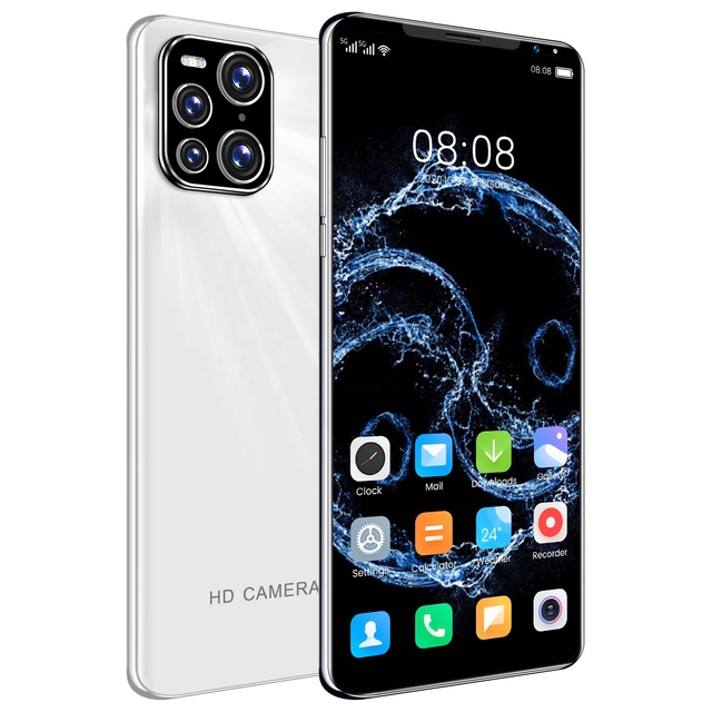 New X3 Pro 5.5 Inch Drop Screen Mobile Phone All-in-one Phone 5600mAh 10 Core 32MP+24MP Fingerprint Unlocking 5G Smart Phone