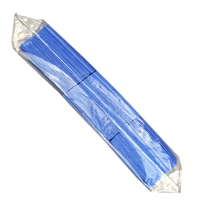 SunelPort - Toallitas de Algodón Rectangulares Gruesas <span class=keywords><strong>y</strong></span> Resistentes, Sin Pelusas, Desechables, para Remover Esmalte de Uñas Líquido, 630 Unidades, Color Azul - Product Image 2