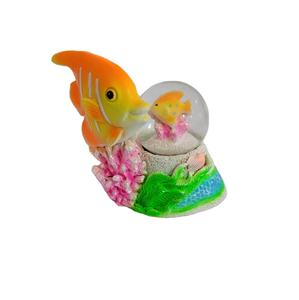 高品质定制树脂砂闪光水玻璃雪球水晶球沙滩装饰家居-巴哈马阿鲁巴巴厘岛土耳其盒装 - Product Image 2