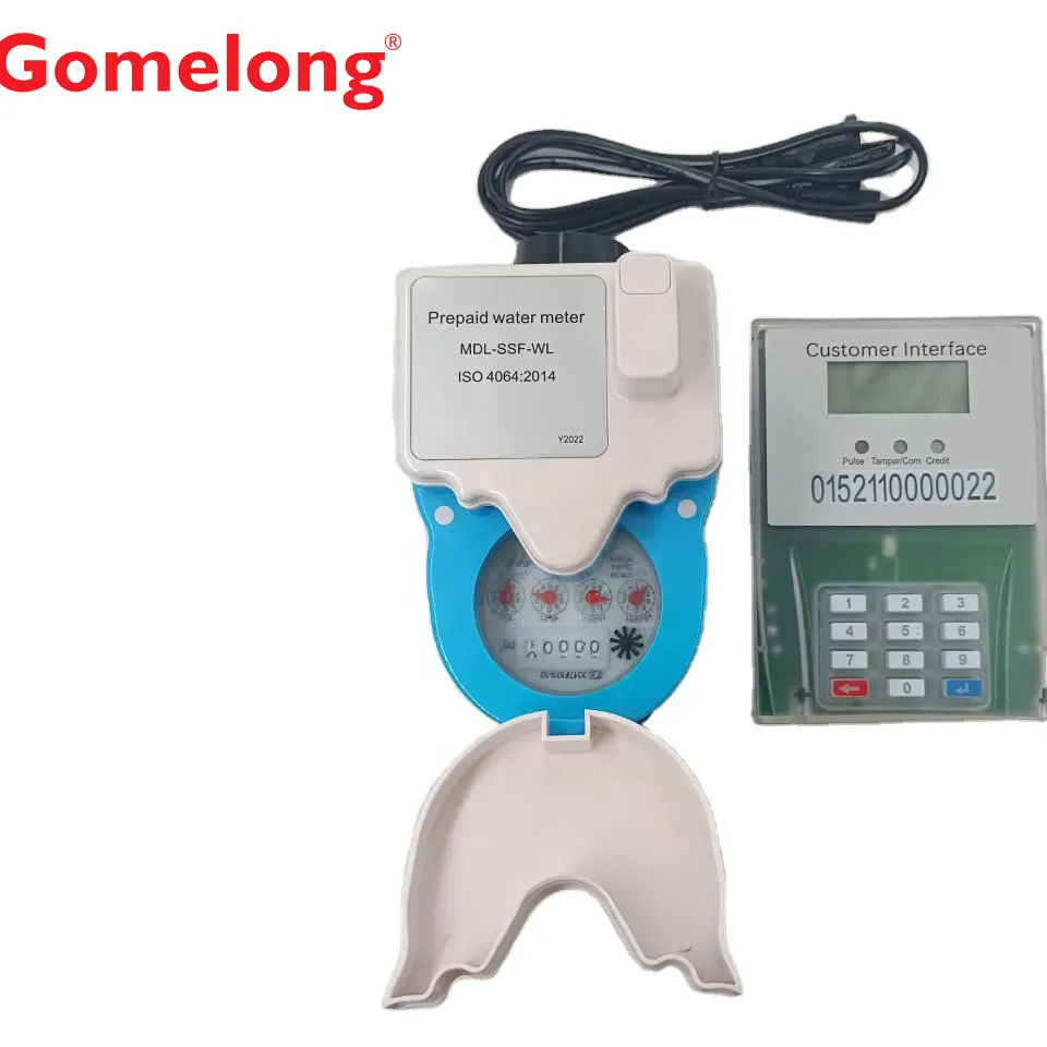 Originele Fabriek Gomelong Sts Water Meter Originele Fabriek Water Uitlezing Systeem Voor Verkoop