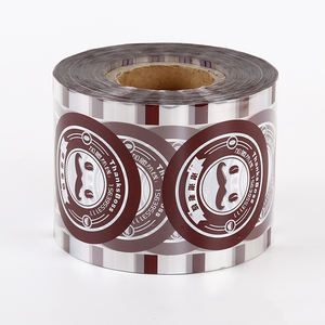 <span class=keywords><strong>Film</strong></span> d'étanchéité souple en PP de qualité alimentaire avec impression de logo personnalisée pour les gobelets à bulles, le café, le jus, le vin et le whisky - Product Image 2