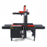 Machine à sceller les cartons F20 à détection automatique, scelleuse de cartons aléatoire W80-500mm sans réglage manuel, pour l'emballage logistique