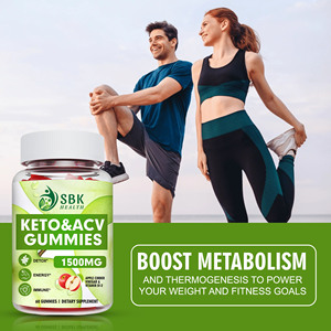 Gummies Keto ACV de haute qualité au vinaigre de cidre de pomme pour la détoxification, le nettoyage, l'augmentation de l'énergie, la suppression de l'appétit et la perte de poids chez l'adulte 100% - Product Image 6