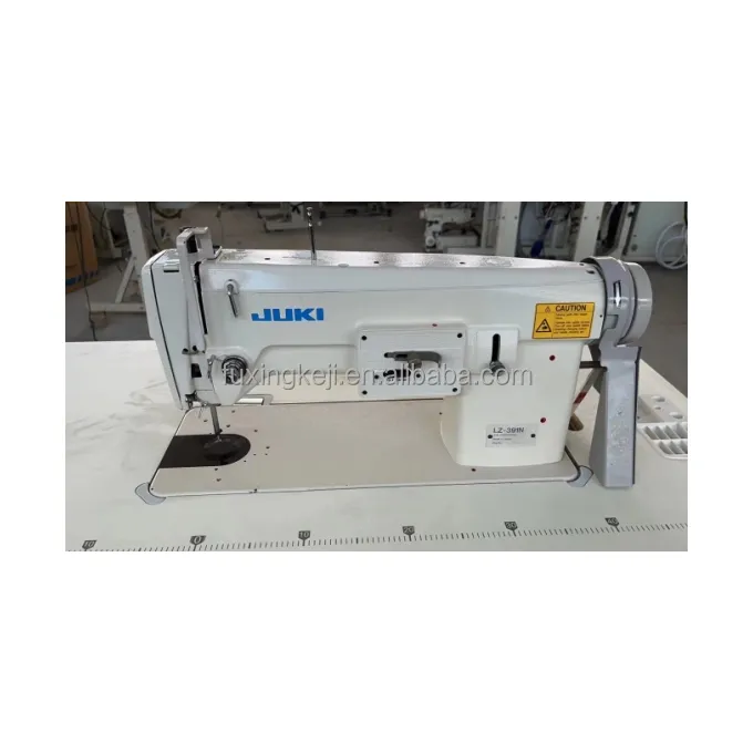 Máquina de coser industrial de punto de cadeneta en zigzag de aguja única JUKIs usada y máquina de coser bordadora