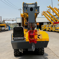 Prix d'usine Grue araignée sur chenilles 8 tonnes, support OEM, mini-grue araignée compacte pour le levage de matériaux dans les espaces étroits