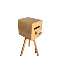 Neues Design Langlebiger Tragbarer Holz-Druckständer iPad DSLR Fotobox Sofortdruck-Ständer für Hochzeiten und Events