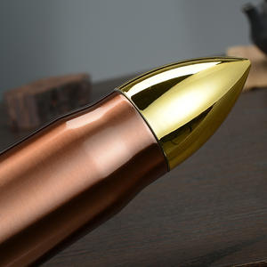 Botol Termos Vakum 17oz 500ml Bentuk Peluru Gaya Senapan, Hadiah untuk Pecinta Senjata, Souvenir, Tumbler Termo - Product Image 5