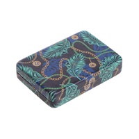 Ensemble de manucure élégant imprimé floral