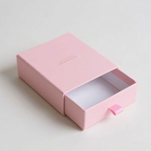 Custom Recycled Cardboard Rigid Jewelry Sliding Ring <b>Earring</b> Drawer <b>Box</b> Magnetic Closure Matt Lamination Custom Logo Shape Size - Product Image 6