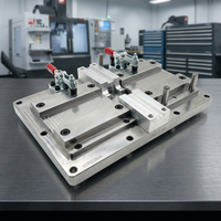 Jigs de Posicionamiento Personalizados OEM de Taiwán, Acero Inoxidable, Mecanizado CNC para Piezas de Herramientas de Montaje de Electroerosión por Hilo